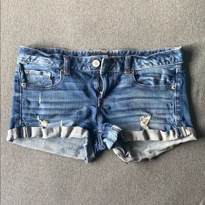 Express Denim Shorts